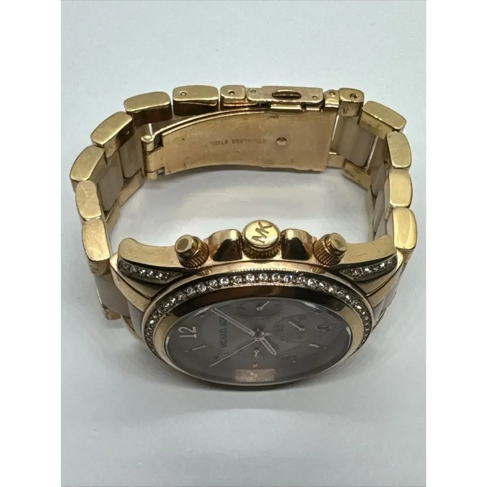 Michael Kors Blair MK5943 Women's Rose Gold-Tone Analog Dial Wrist Watch JNA821